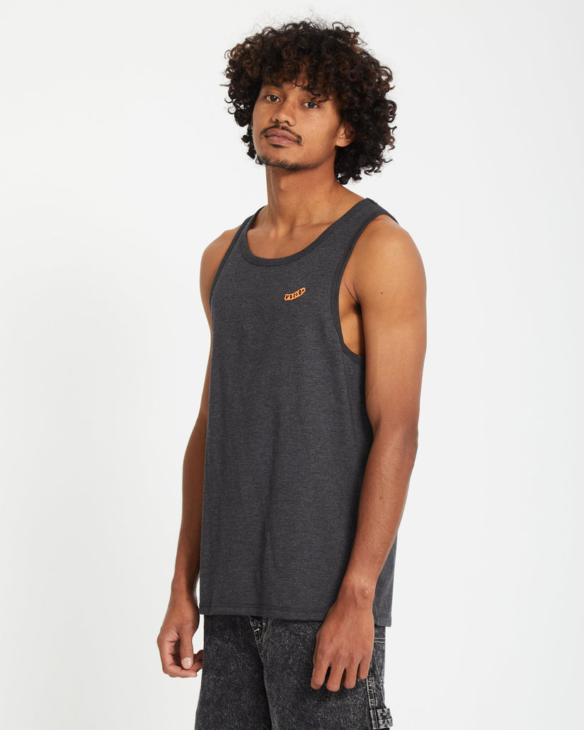 Camiseta sin mangas Pistol Stone - HEATHER BLACK
