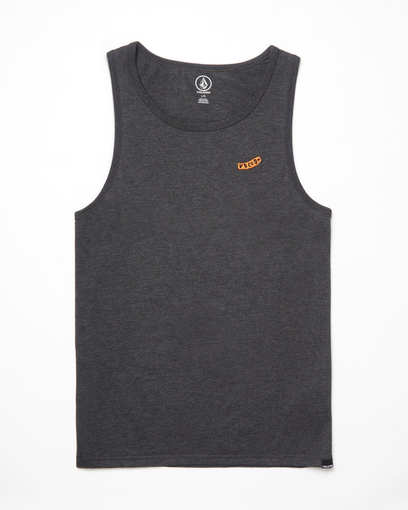Camiseta sin mangas Pistol Stone - HEATHER BLACK