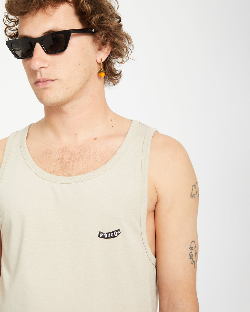 Camiseta sin mangas Pistol Stone - LIGHT KHAKI