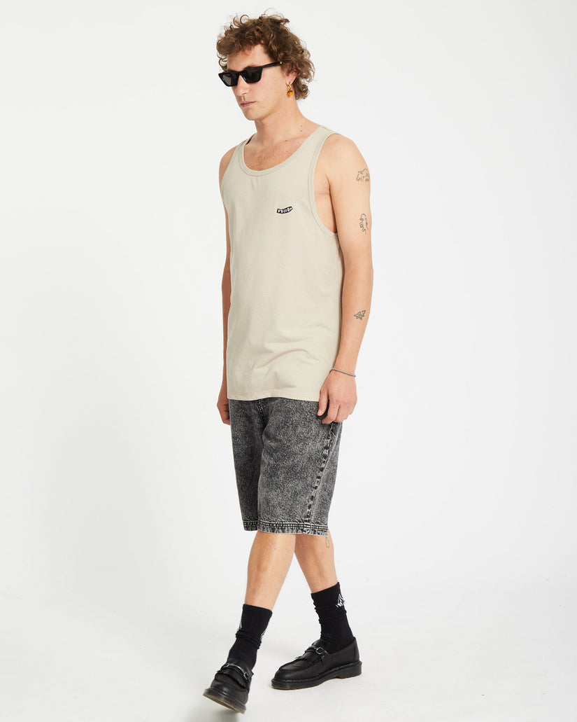 Camiseta sin mangas Pistol Stone - LIGHT KHAKI