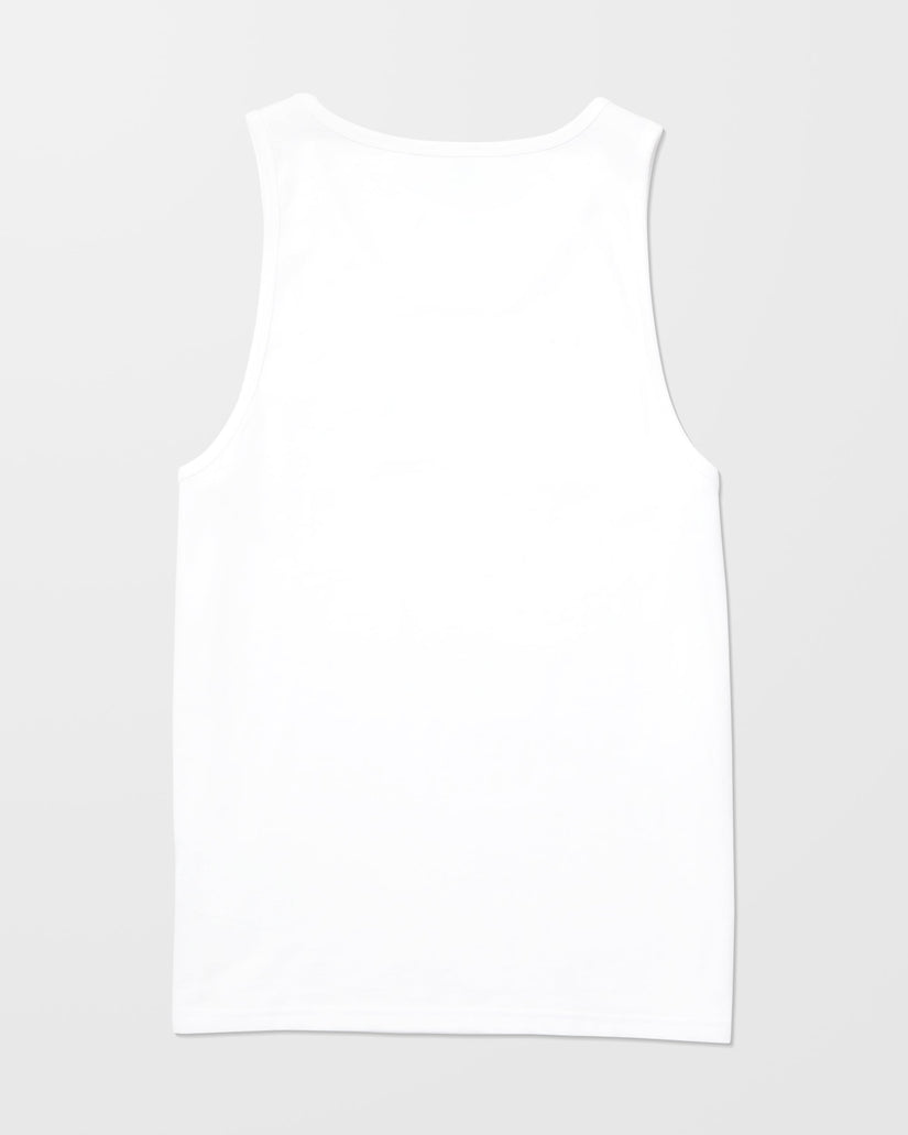 Camiseta sin mangas Stone Blanks - White
