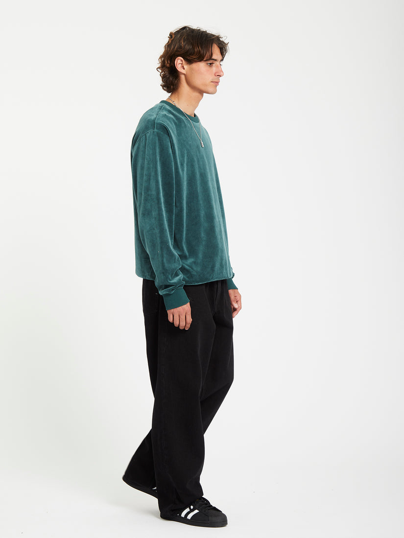 Sudadera Afelpada Single Stone - Evergreen