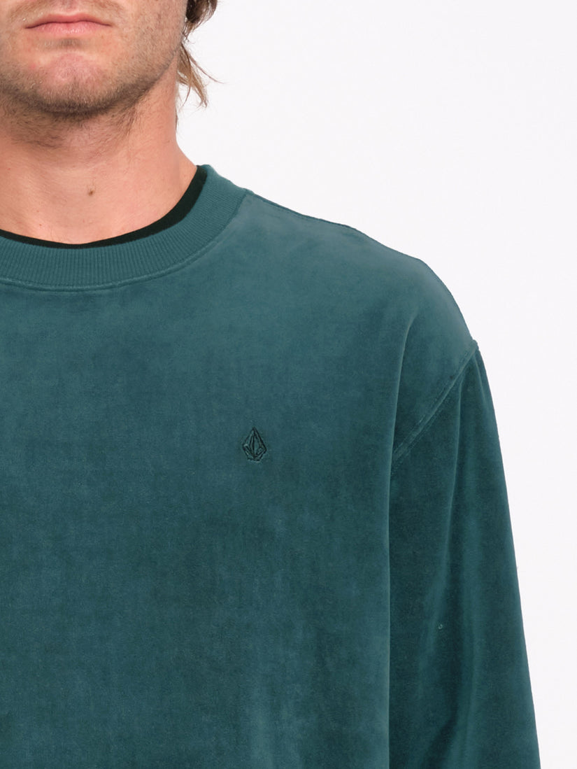 Sudadera Afelpada Single Stone - Evergreen