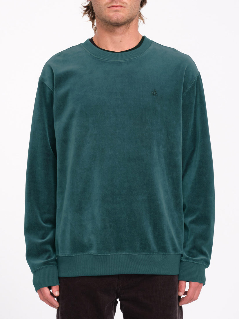 Sudadera Afelpada Single Stone - Evergreen
