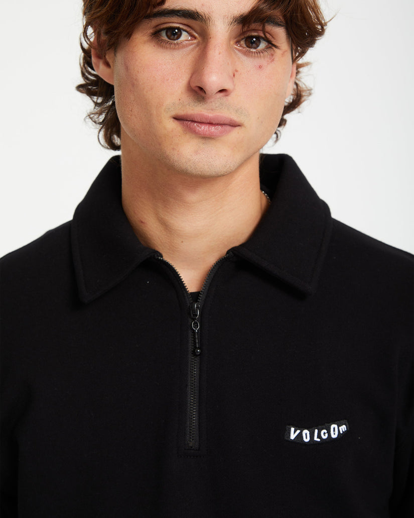 Sudadera Nevermine Terry - BLACK