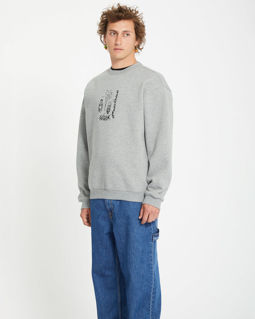 Sudadera Noder - HEATHER GREY