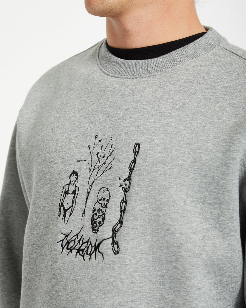 Sudadera Noder - HEATHER GREY