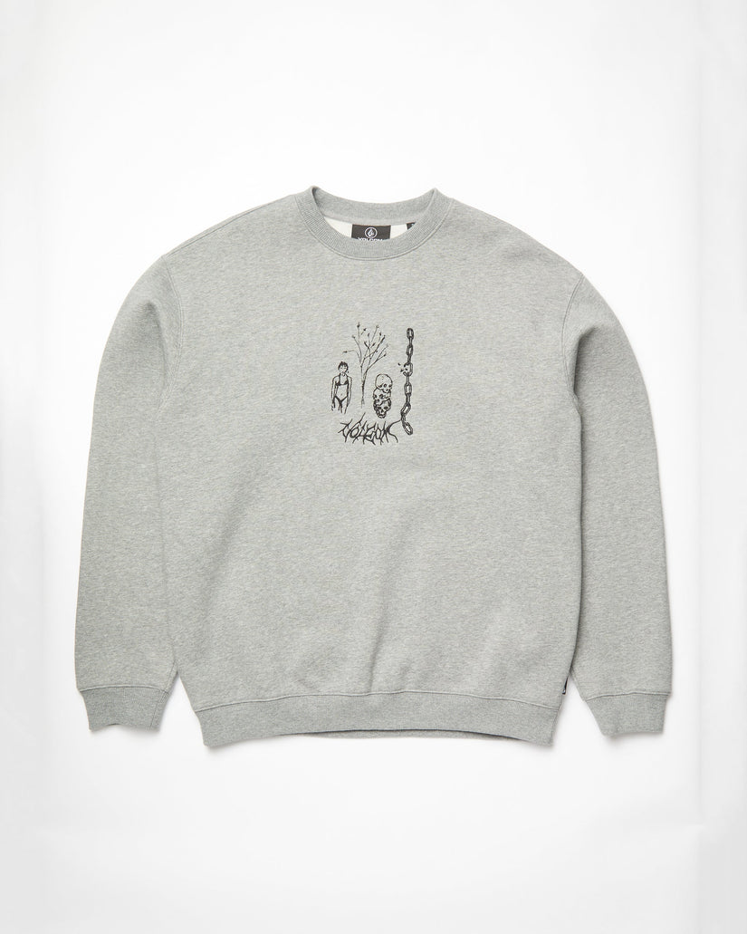 Sudadera Noder - HEATHER GREY