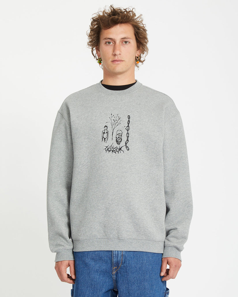 Sudadera Noder - HEATHER GREY