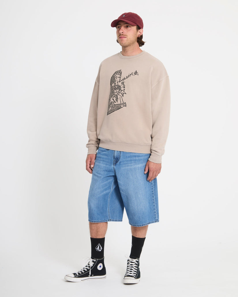 Sudadera Issam Auptel - Bark Brown
