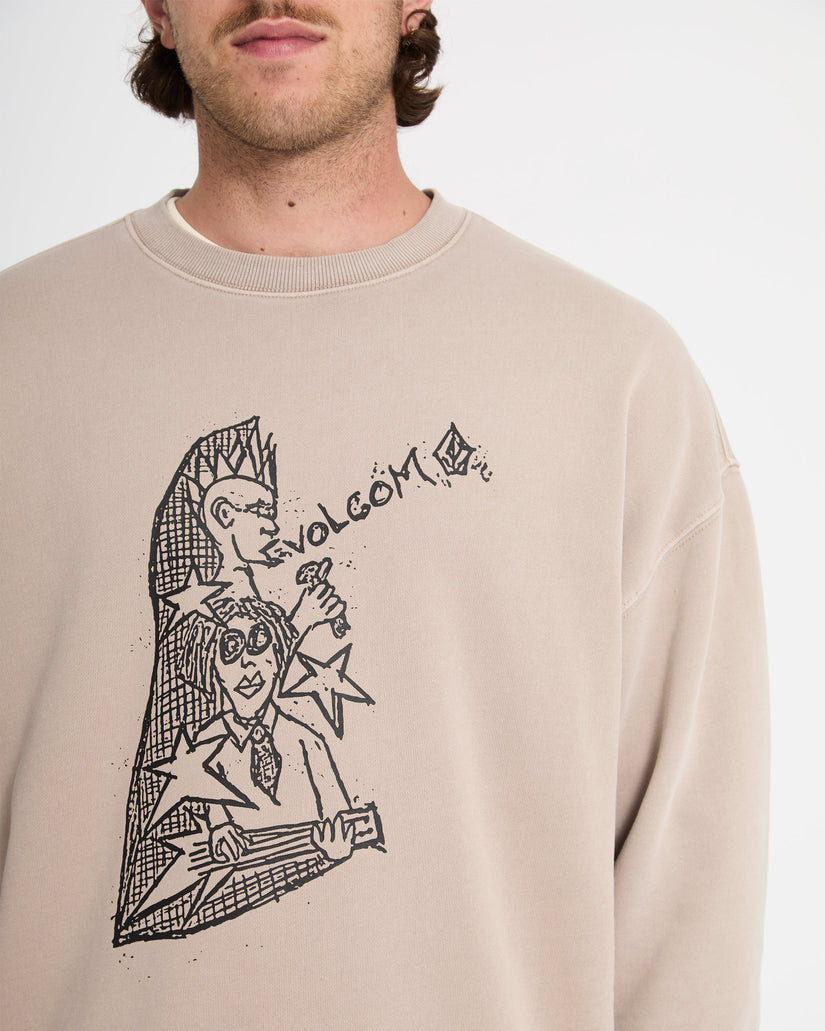 Sudadera Issam Auptel - Bark Brown