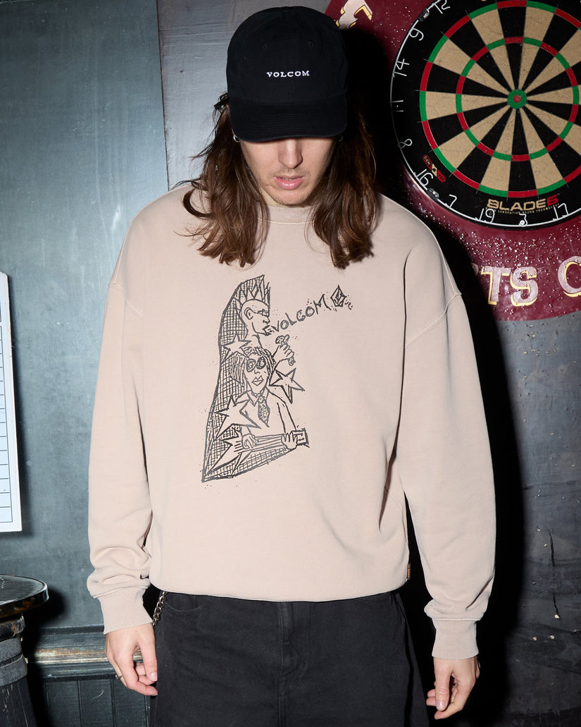 Sudadera Issam Auptel - Bark Brown
