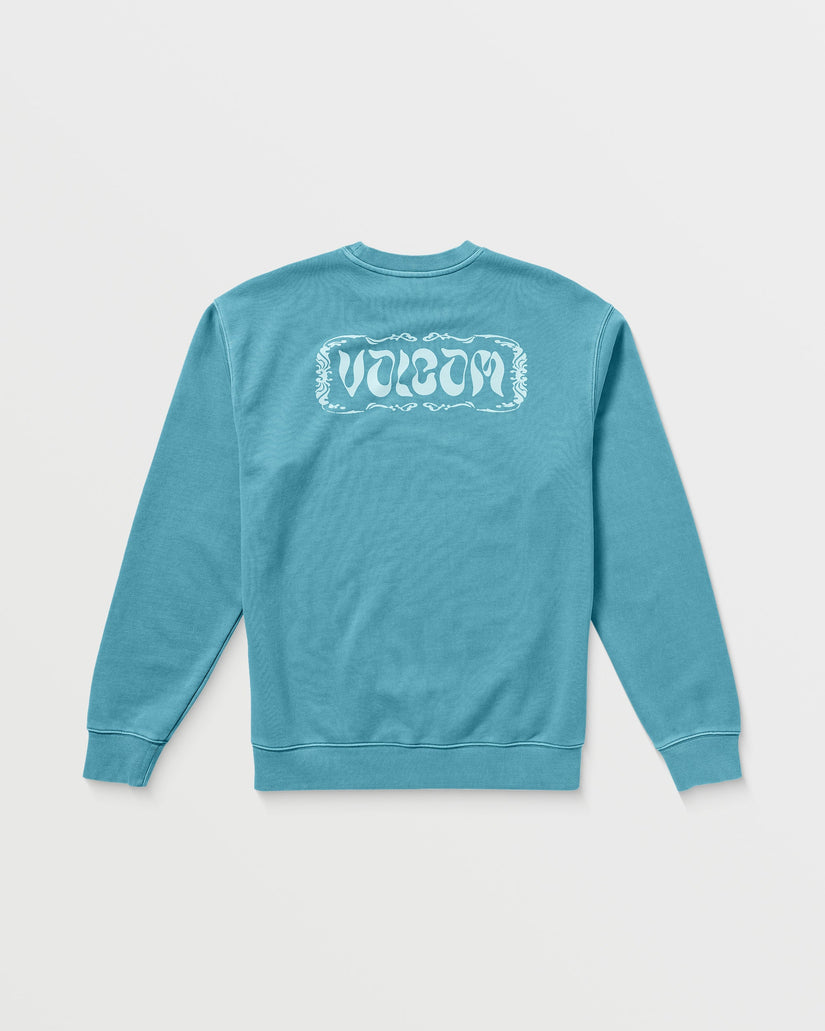 Sudadera Terry Stoned - Used Blue