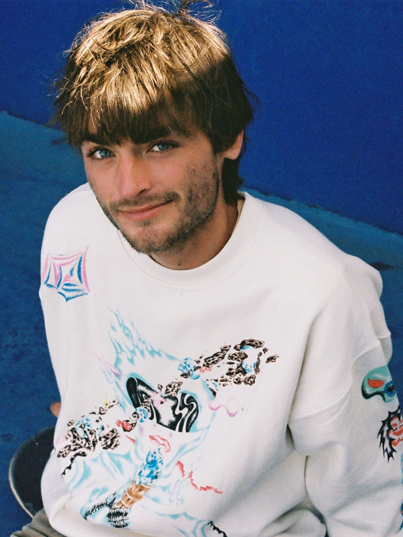 Sudadera Sam Ryser  - OFF WHITE