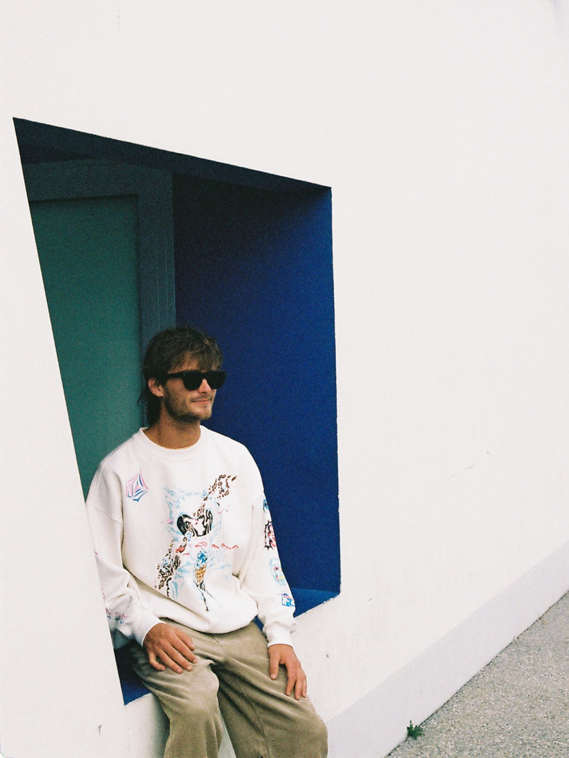 Sudadera Sam Ryser  - OFF WHITE