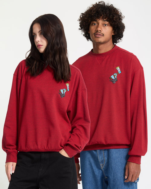 Sudadera J.J. Villard - Lifeguard Red