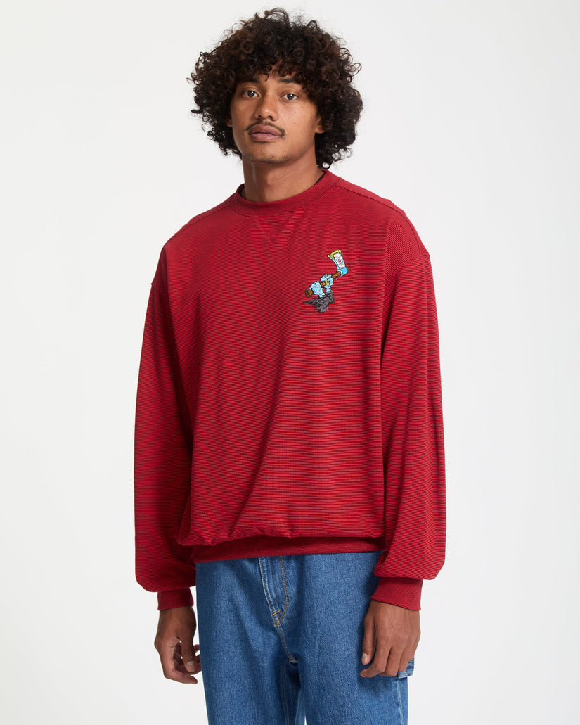 Sudadera J.J. Villard - Lifeguard Red
