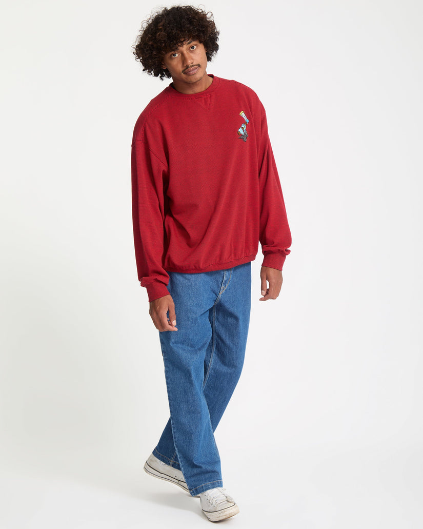 Sudadera J.J. Villard - Lifeguard Red