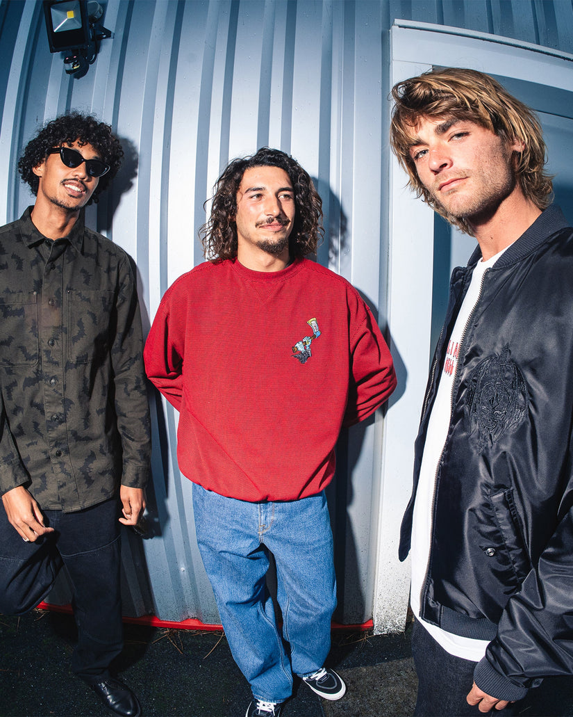 Sudadera J.J. Villard - Lifeguard Red