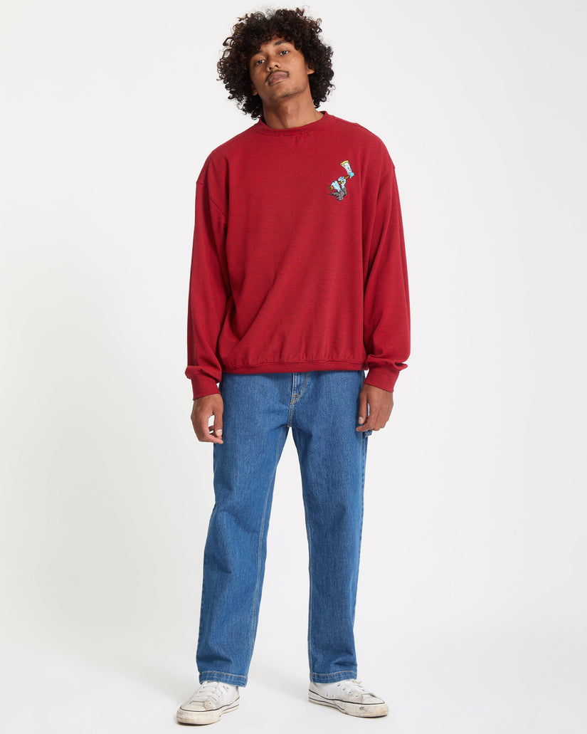Sudadera J.J. Villard - Lifeguard Red