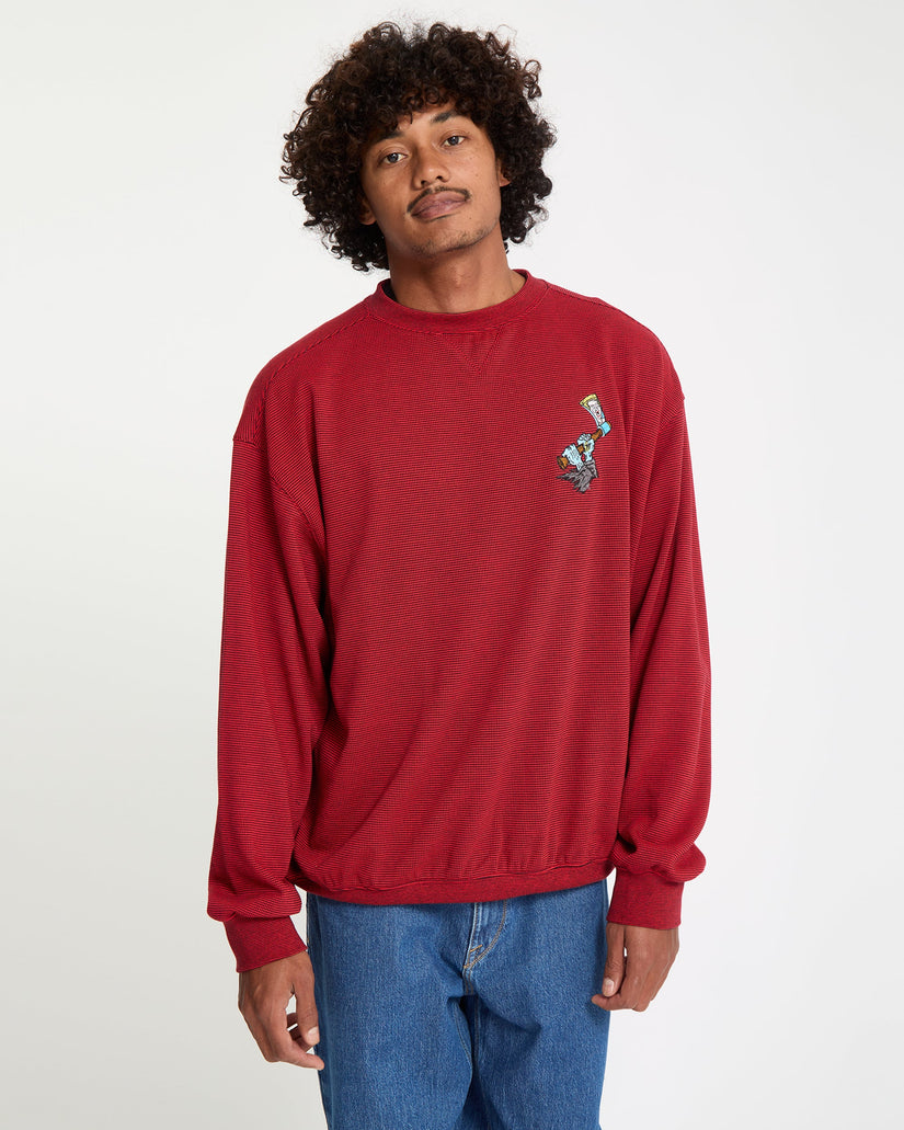 Sudadera J.J. Villard - Lifeguard Red
