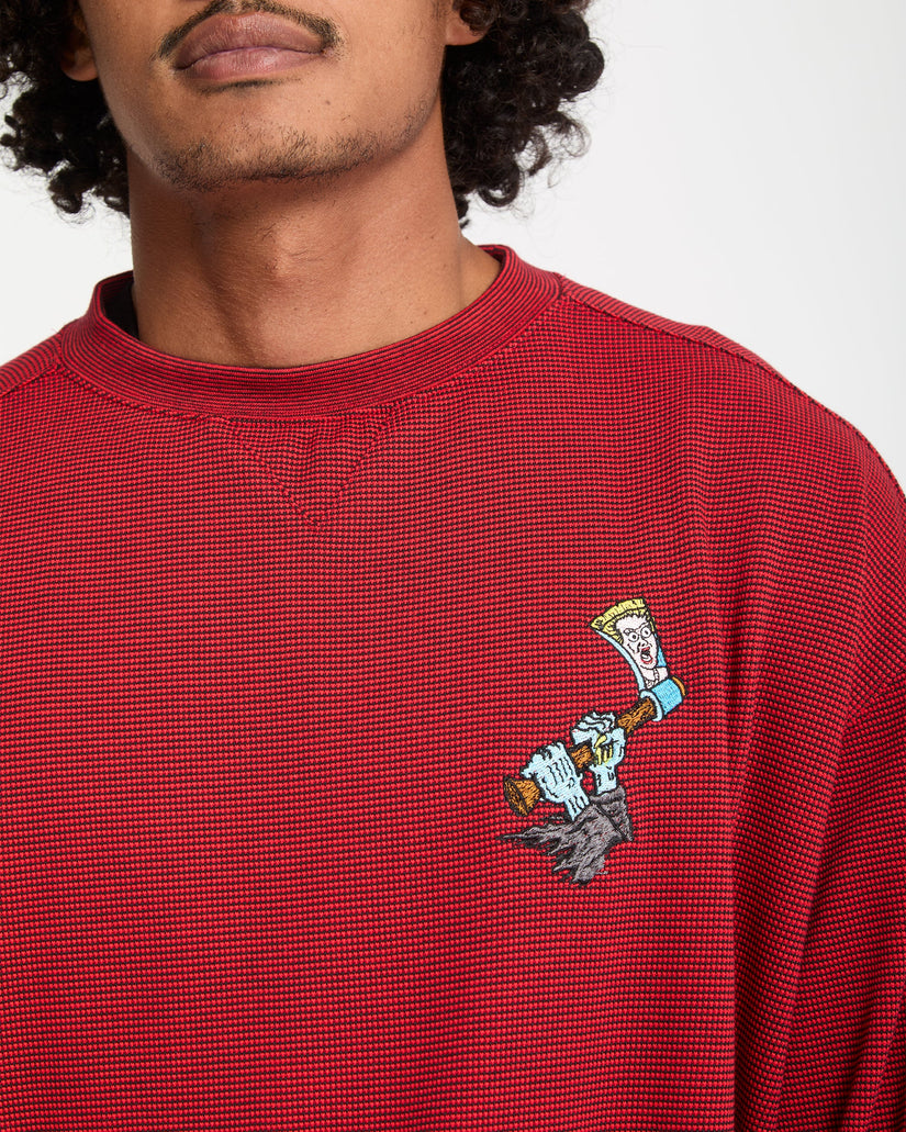 Sudadera J.J. Villard - Lifeguard Red