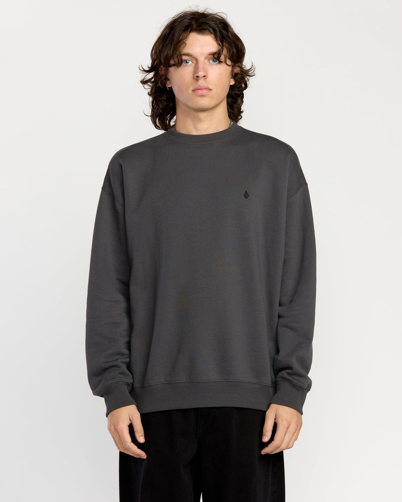 Sudadera Single Stone - Asphalt Black