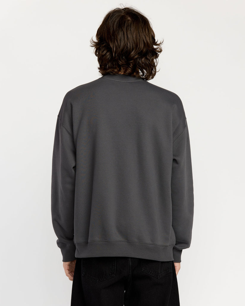 Sudadera Single Stone - Asphalt Black