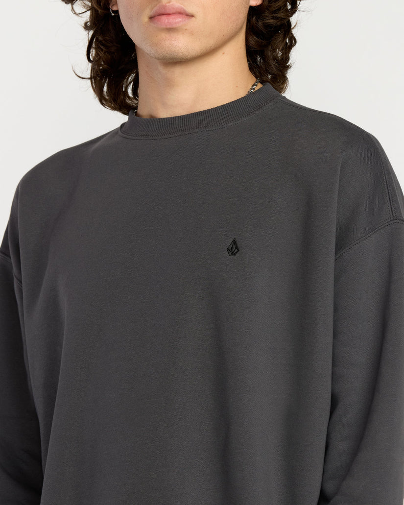 Sudadera Single Stone - Asphalt Black