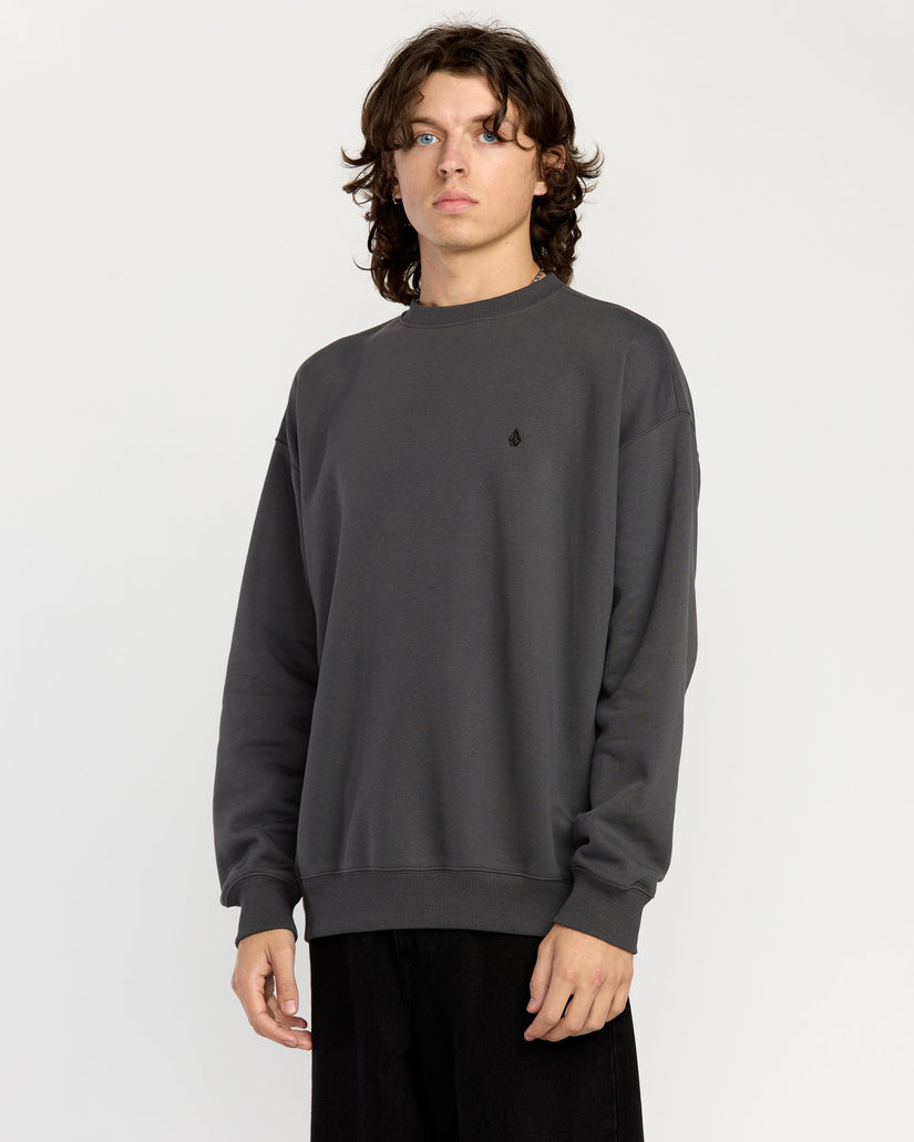 Sudadera Single Stone - Asphalt Black