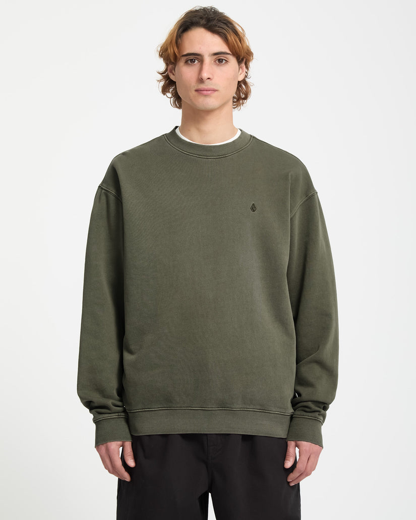 Sudadera Single Stone - Dark Olive
