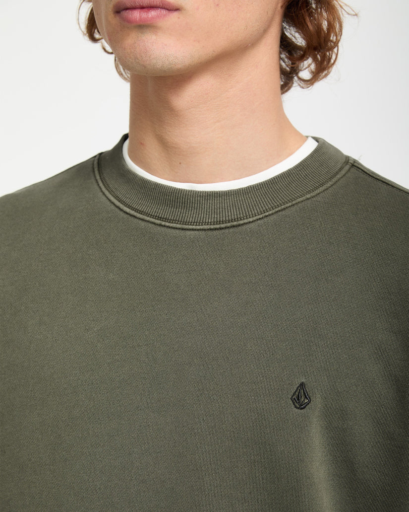 Sudadera Single Stone - Dark Olive