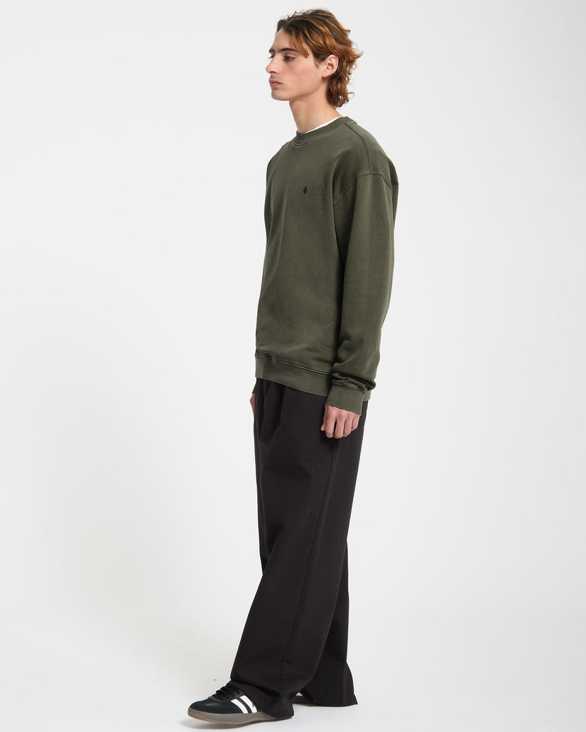 Sudadera Single Stone - Dark Olive