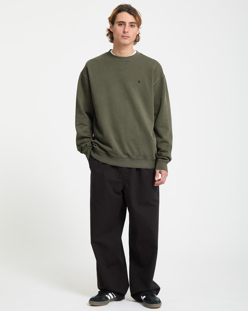 Sudadera Single Stone - Dark Olive