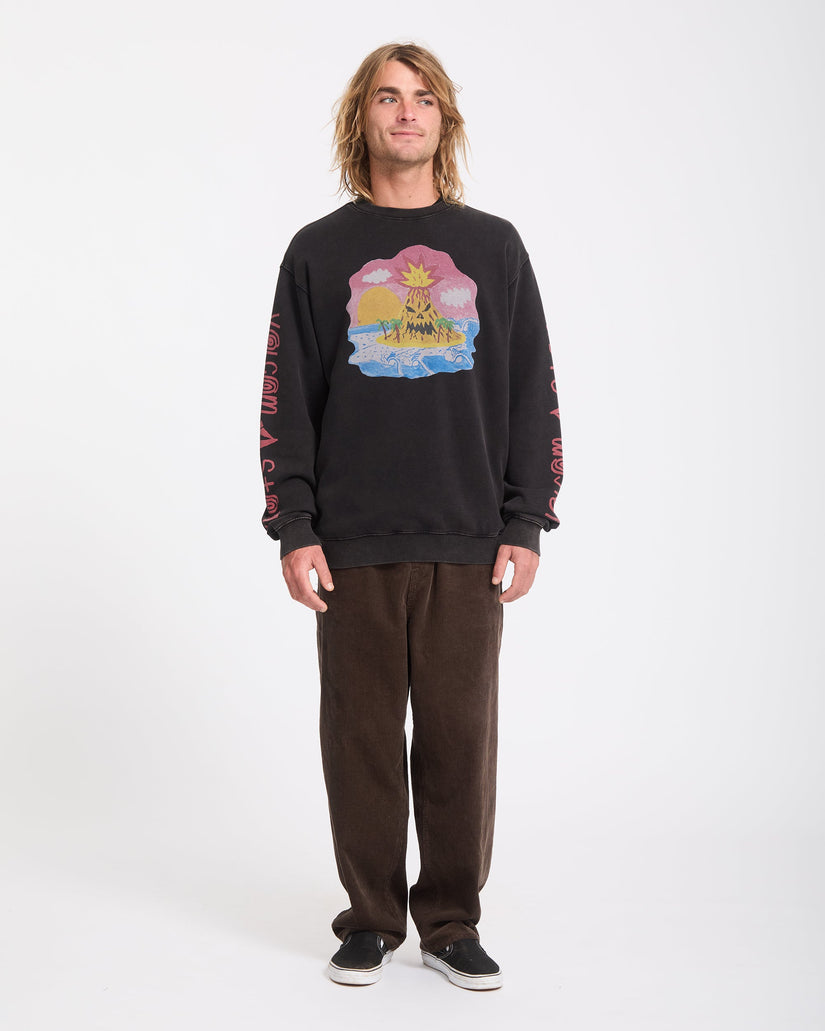 Sudadera Ozzy - Light Acid Black