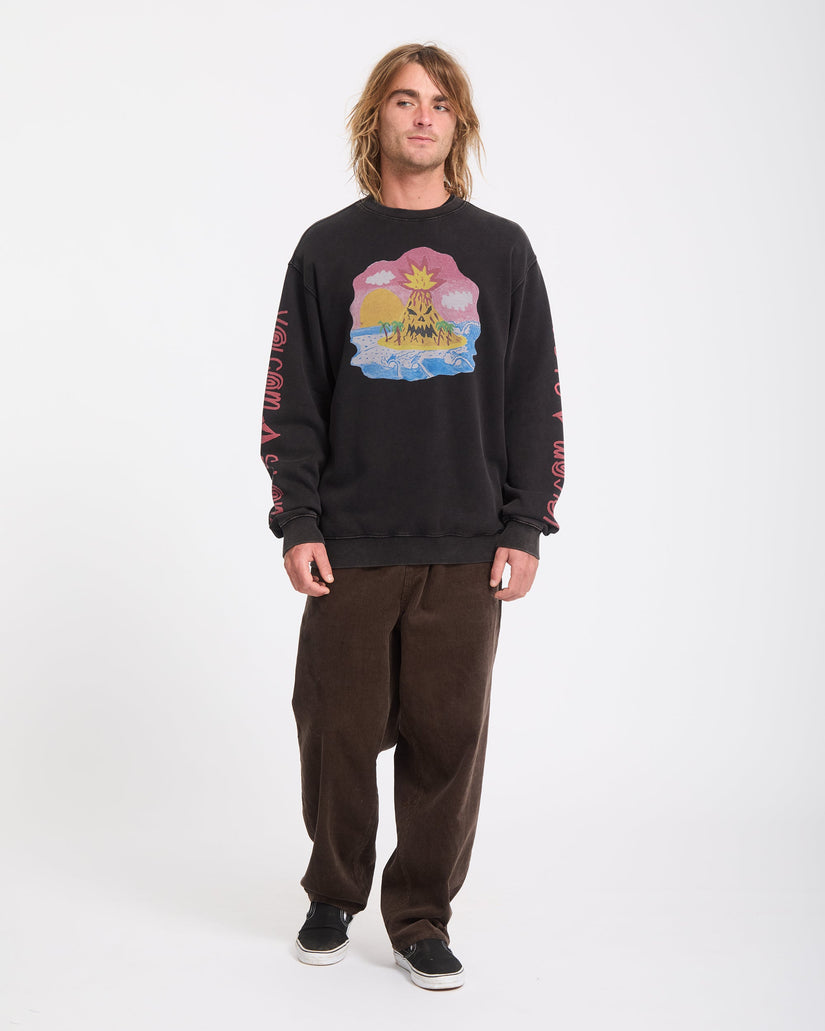 Sudadera Ozzy - Light Acid Black