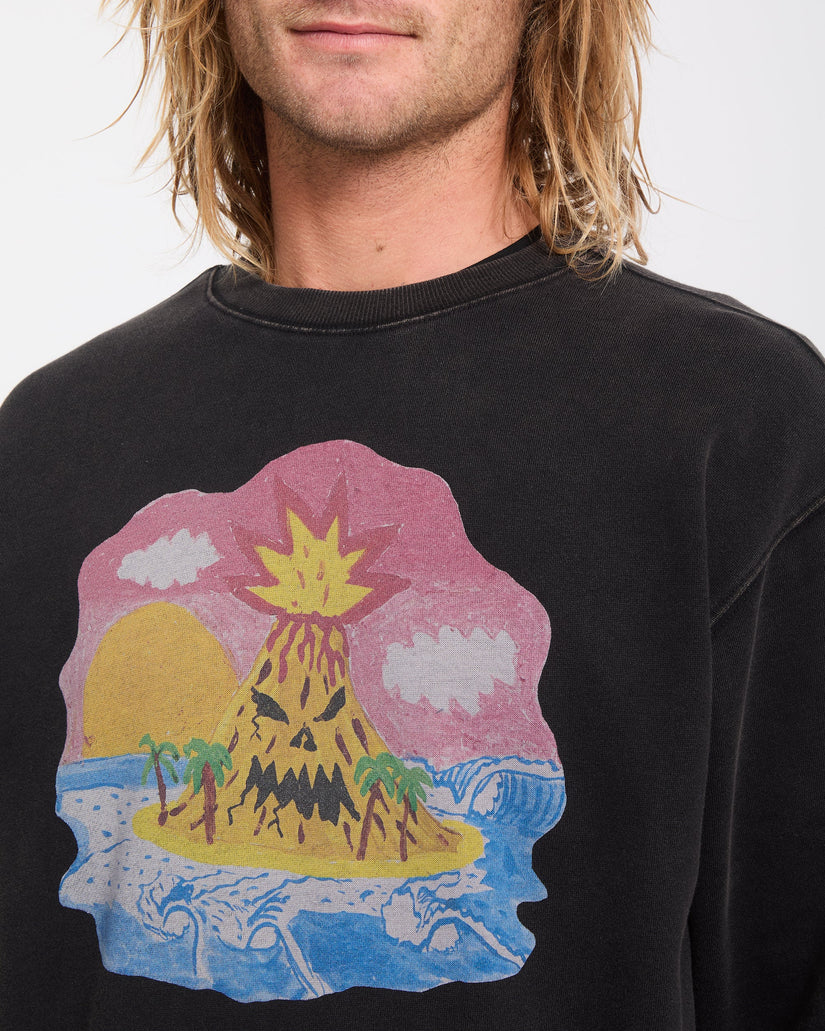 Sudadera Ozzy - Light Acid Black