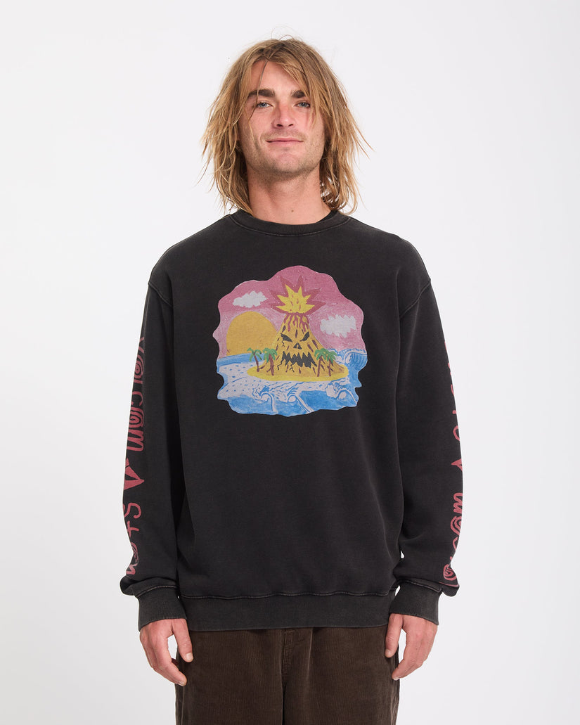 Sudadera Ozzy - Light Acid Black