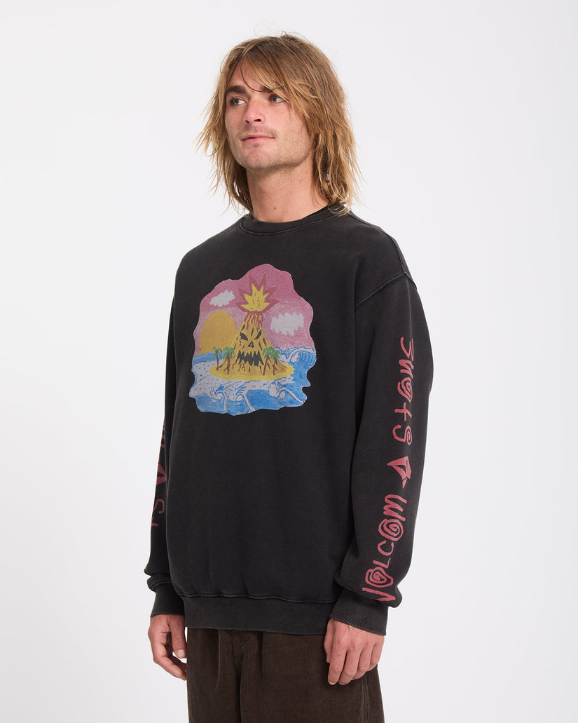 Sudadera Ozzy - Light Acid Black