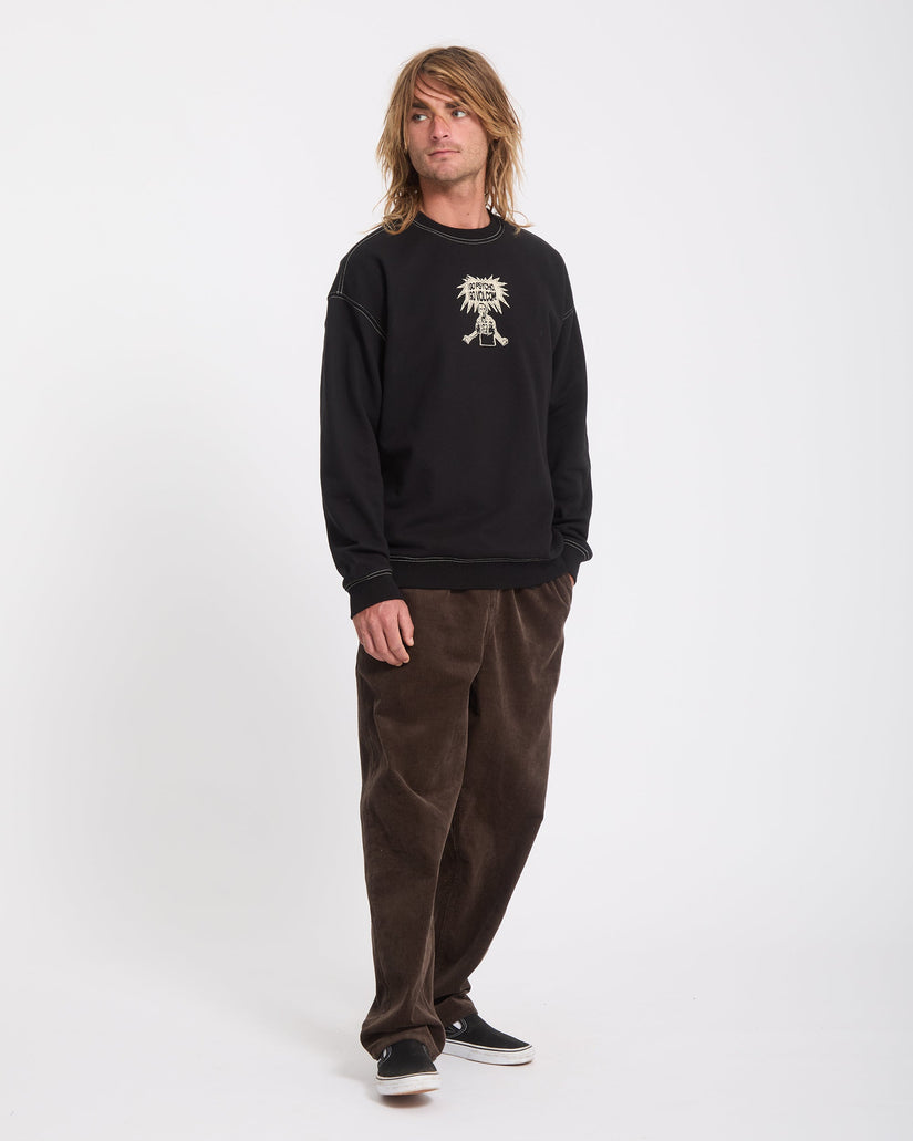 Sudadera I Go Psycho - Black