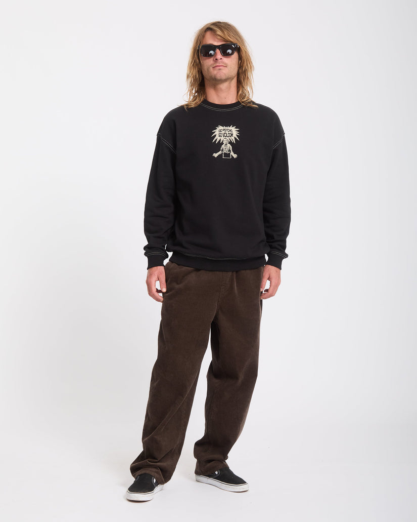 Sudadera I Go Psycho - Black