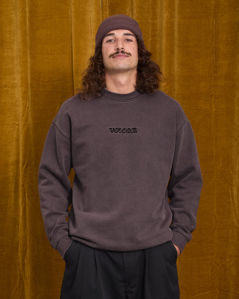 Sudadera Big Stone - Raisin
