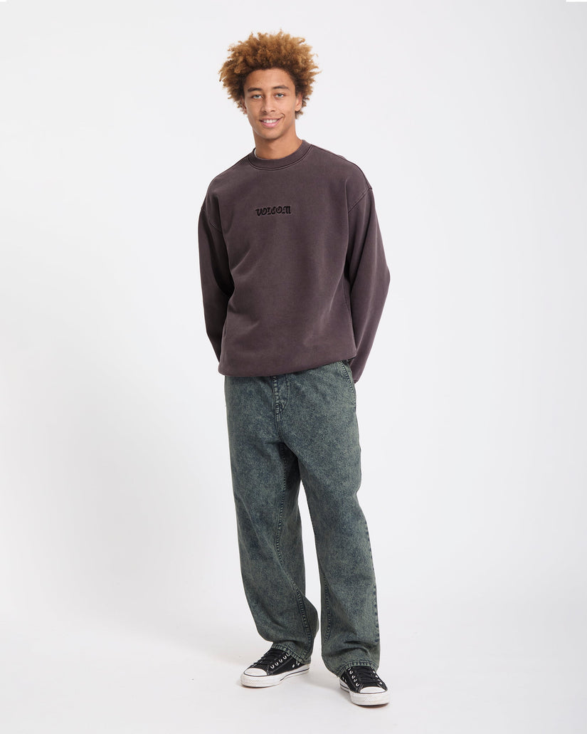 Sudadera Big Stone - Raisin