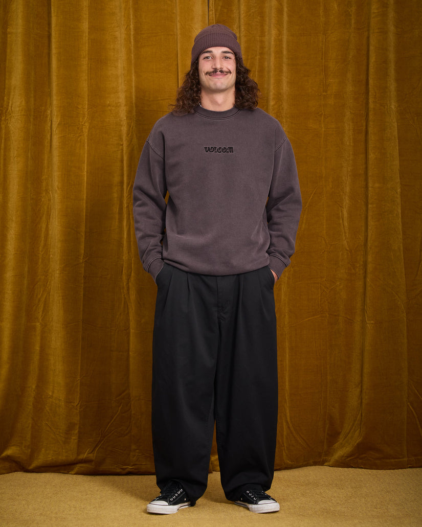Sudadera Big Stone - Raisin