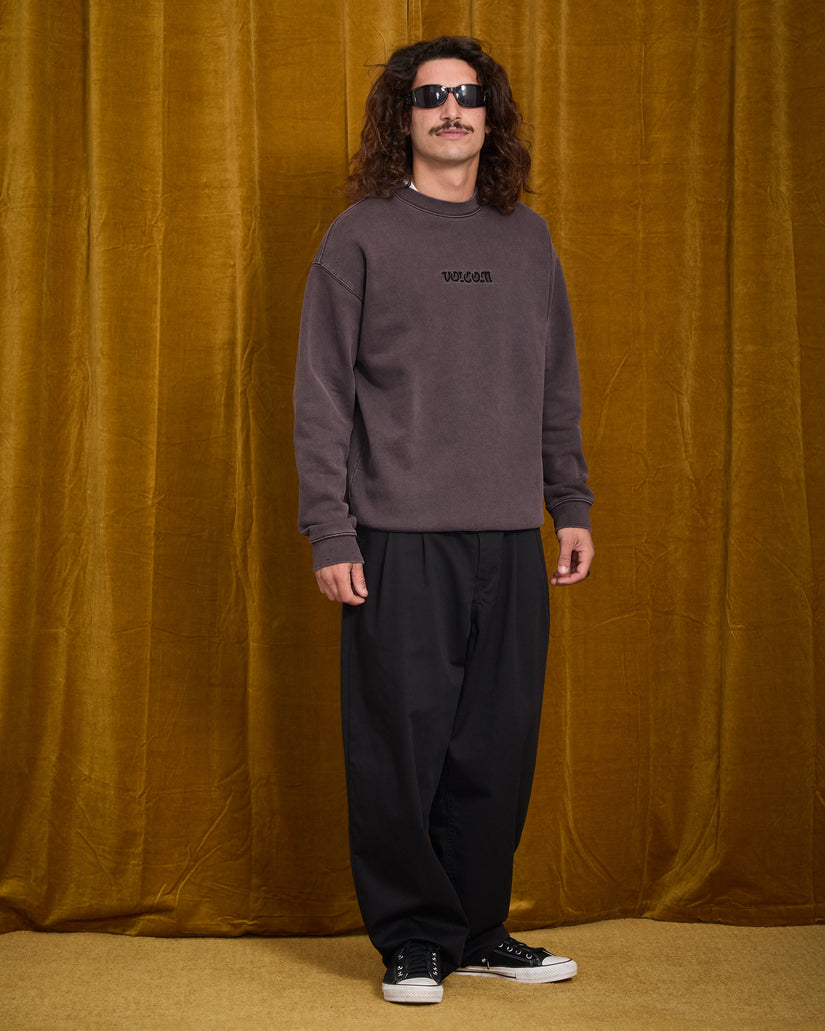 Sudadera Big Stone - Raisin