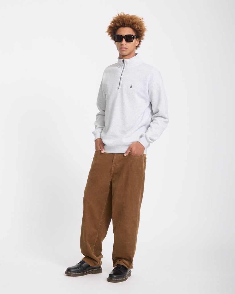 Sudadera Single Stone Quarter Zip - Bone Heather
