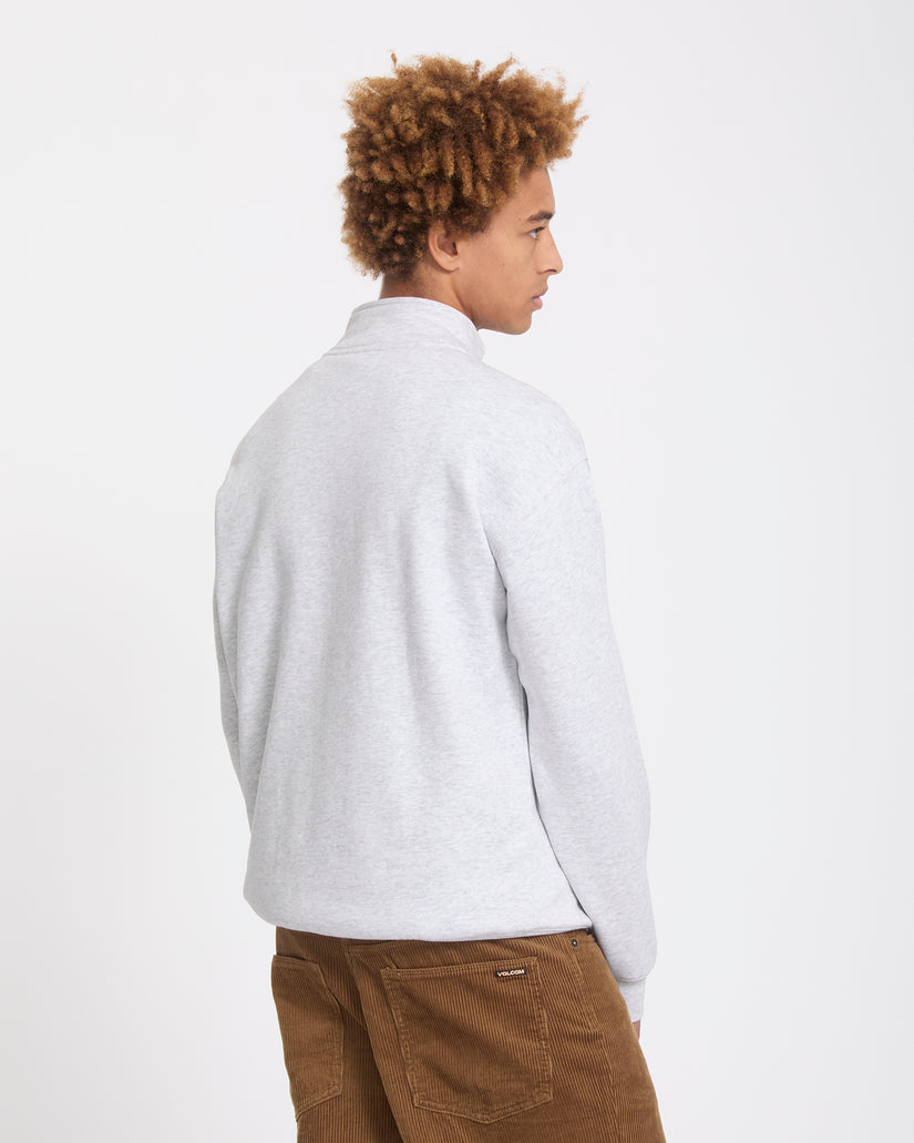 Sudadera Single Stone Quarter Zip - Bone Heather