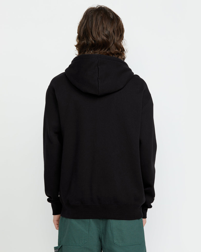 Sudadera con capucha y cremallera Volcom Ent - BLACK