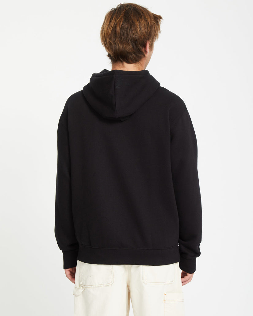 Sudadera con capucha y cremallera Watanite - BLACK