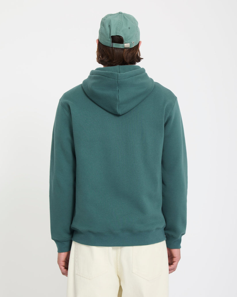 Sudadera con capucha y cremallera Single Stone - Rifle Green